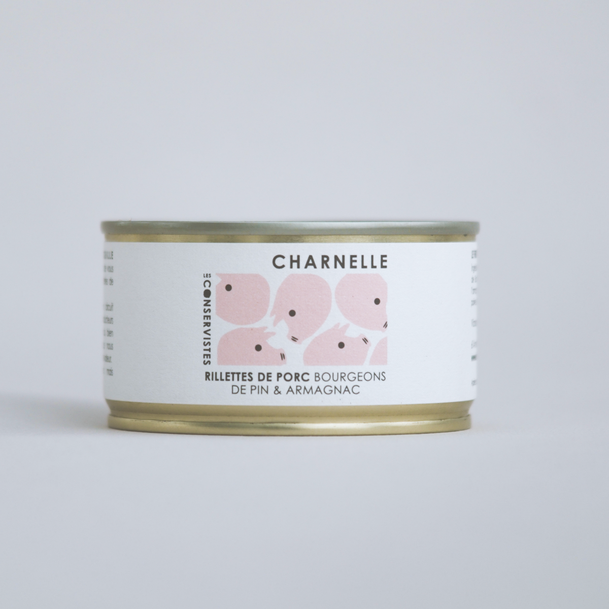 Charnelle – Rillettes de porc aux bourgeons de pin & armagnac - L'essentiel