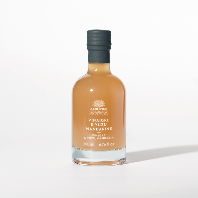 Vinaigre au yuzu et Mandarine