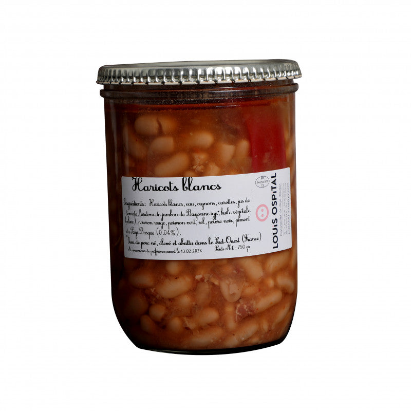 Haricots blancs cuisinés
