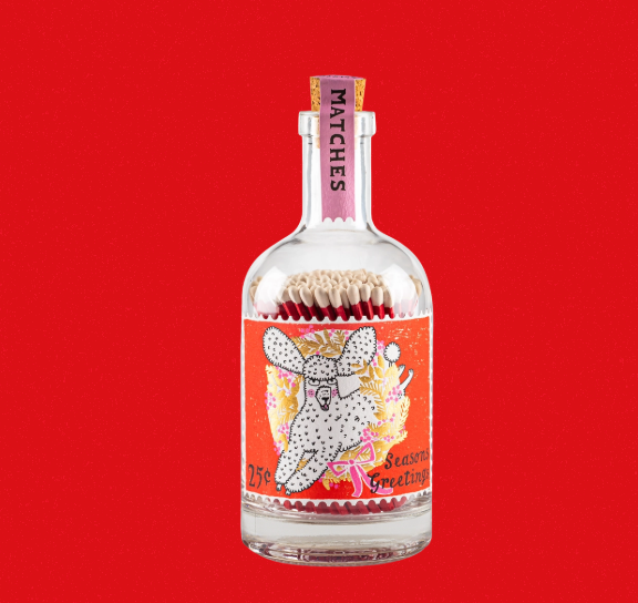 Bouteilles d'allumettes "timbre" - L'essentiel