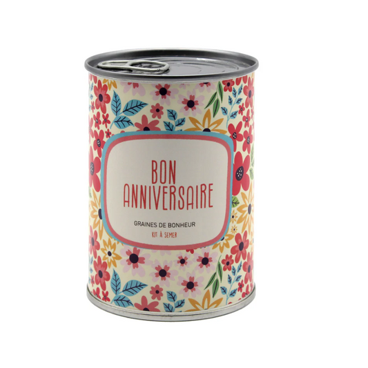 Kit à semer – « Bon anniversaire » - L'essentiel