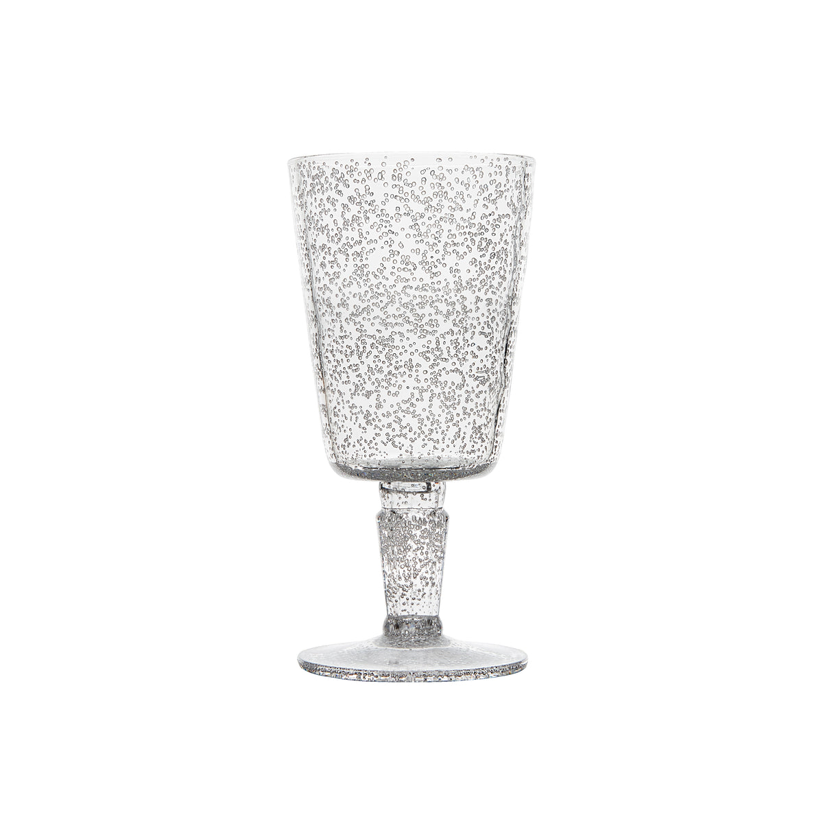 Verre à pied bulles incassable