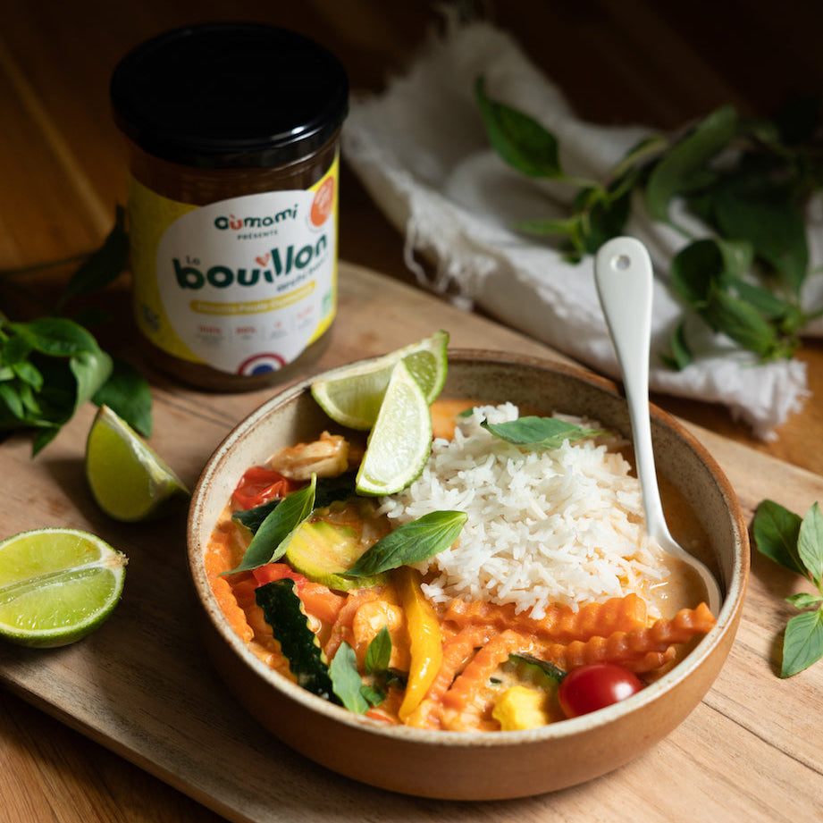 Bouillon d’os Poule & Curcuma BIO - L'essentiel