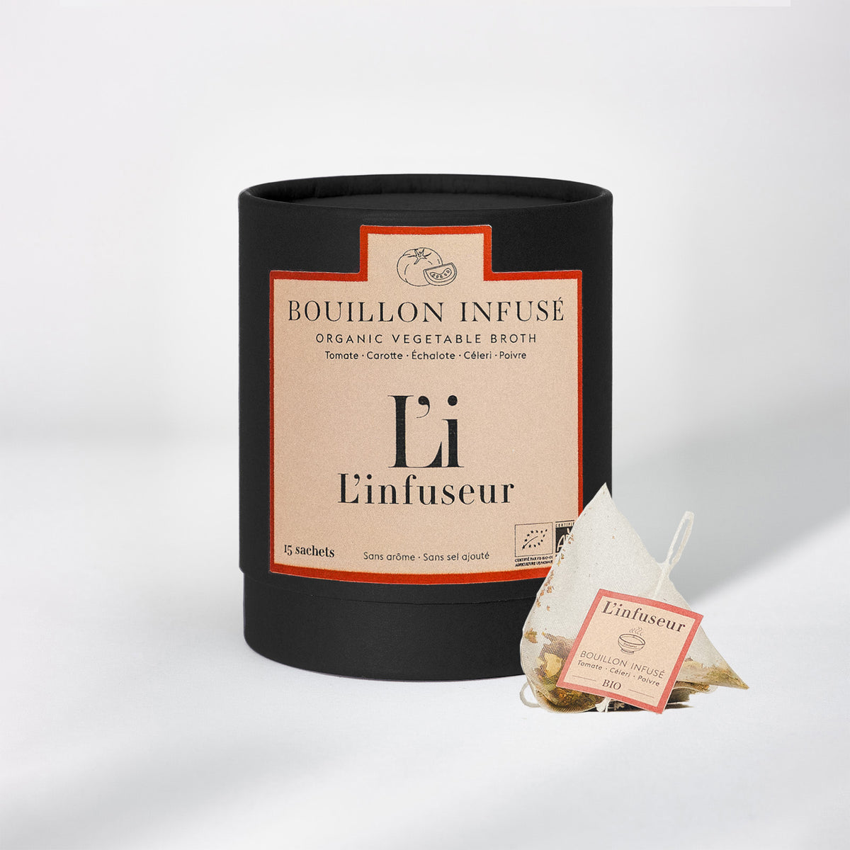 Bouillon infusé tomate/céleri BIO - L'essentiel
