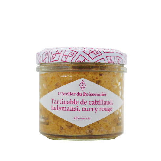 Rillettes de cabillaud, Kalamansi, Curry rouge - L'essentiel