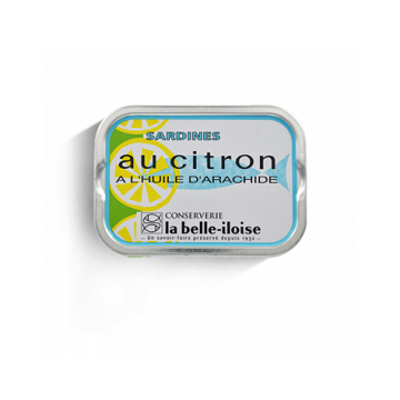 Produits de la mer Sardines au citron et à l'huile d'arachide - L'essentiel