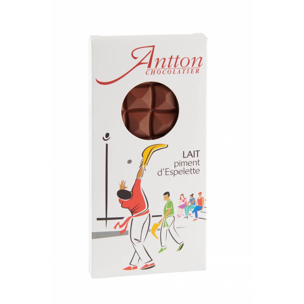 Tablette chocolat lait et piment d'Espelette - L'essentiel